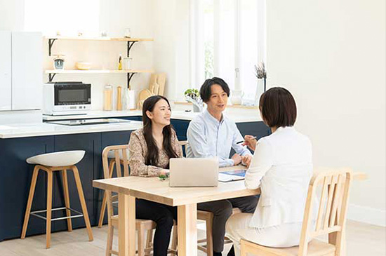 間取りや資金、土地探しの相談も一緒にしていただけます。