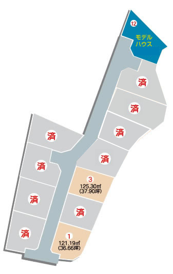 土地画像:畑寺新規分譲地