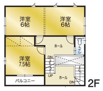 間取り画像2:三町2丁目分譲住宅