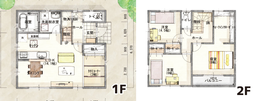 セットプラン間取り画像:西石井2丁目
