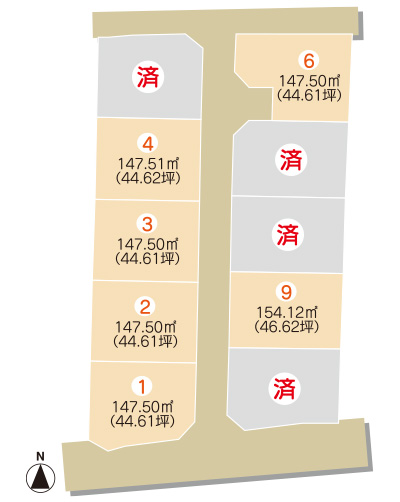 土地画像:西長戸
