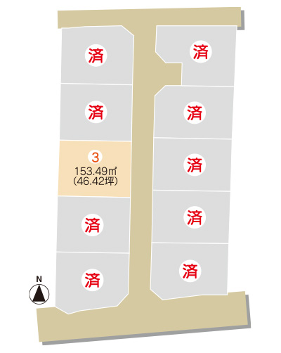 土地画像:西長戸