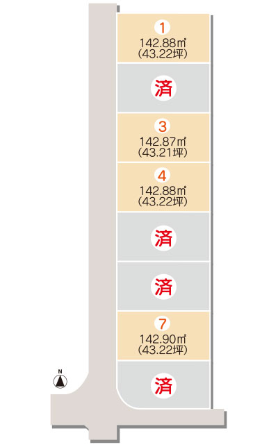 土地画像:久保田町