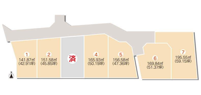 土地画像:堀江町<全7区画>