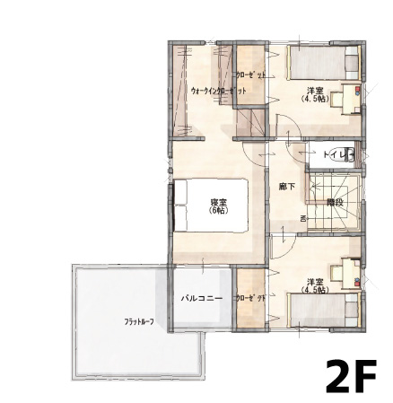 間取り画像2:別府町<1号地建売住宅>