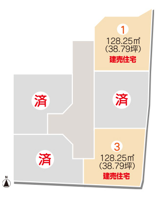 セットプラン画像2:別府町<1号地建売住宅>